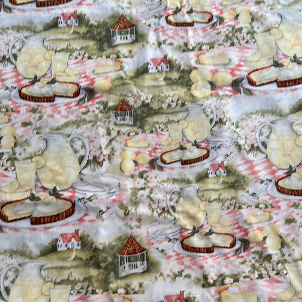CHARMING!🍋SUSAN WINGET’S SCREEN DOOR SUMMER QUENCHER FABRIC #CP48416 - Picture 3 of 7